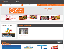 Tablet Screenshot of guiaagudos.com